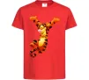 Дитяча футболка Тигра Червоний Дитяча футболка Тигра Червоний фото