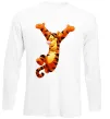 Лонгслив Тигра Белый Лонгслив Тигра Белый фото