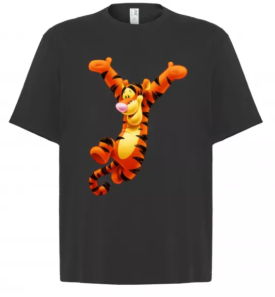 Футболка Оверсайз Тигра Чорний фото