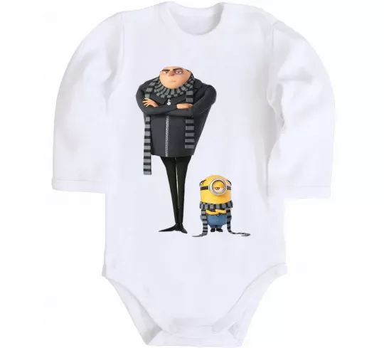 Детский боди Despicable Me Белый фото