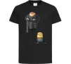 Дитяча футболка Despicable Me Чорний Дитяча футболка Despicable Me Чорний фото
