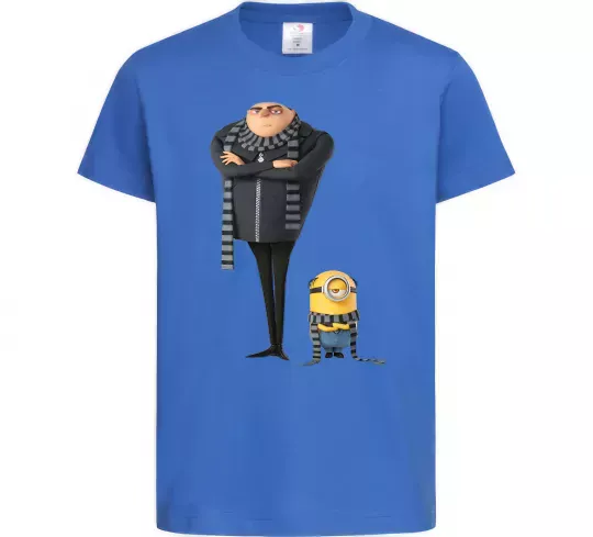 Дитяча футболка Despicable Me Яскраво-синій фото