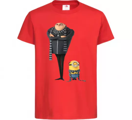 Дитяча футболка Despicable Me Червоний фото