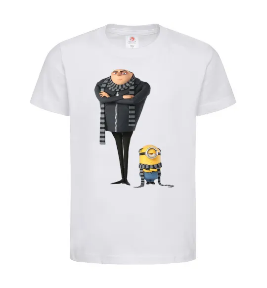Дитяча футболка Despicable Me Білий фото