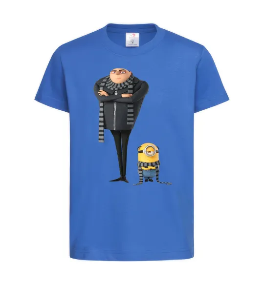 Дитяча футболка Despicable Me Яскраво-синій фото