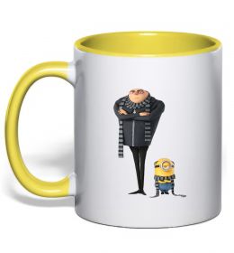 Чашка с цветной ручкой Despicable Me
