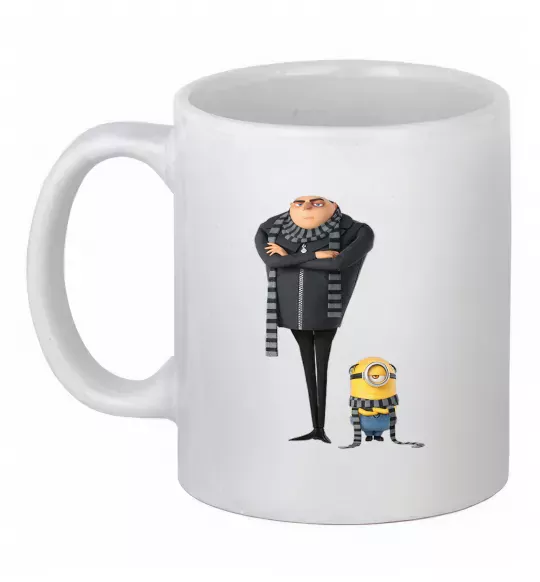 Чашка керамическая Despicable Me Белый фото