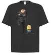 Футболка Оверсайз Despicable Me Чорний фото