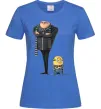 Жіноча футболка Despicable Me Яскраво-синій Жіноча футболка Despicable Me Яскраво-синій фото