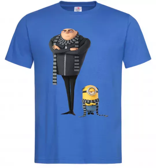 Мужская футболка Despicable Me Ярко-синий фото