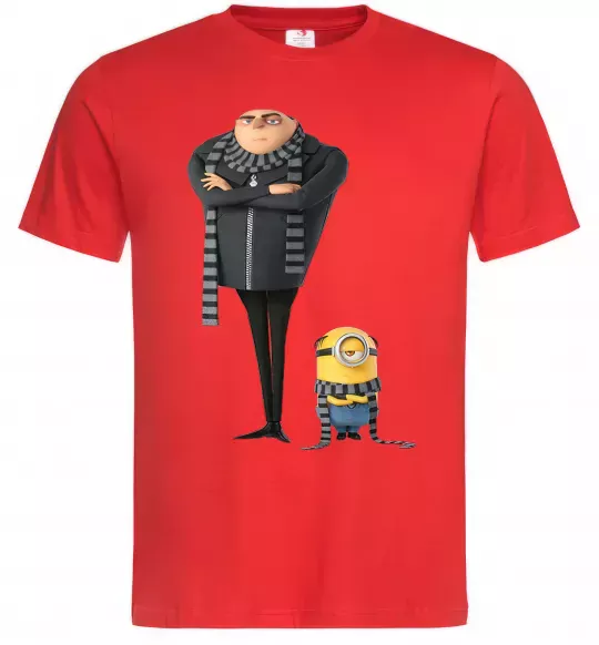 Мужская футболка Despicable Me Красный фото