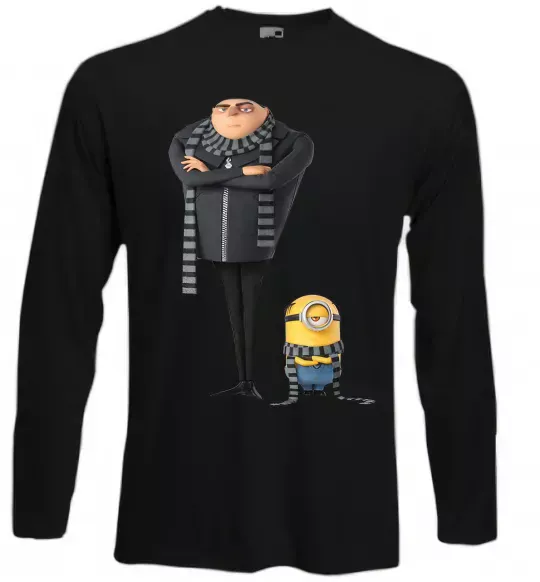 Лонгслив Despicable Me Черный фото