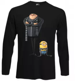 Лонгслив Despicable Me Черный фото