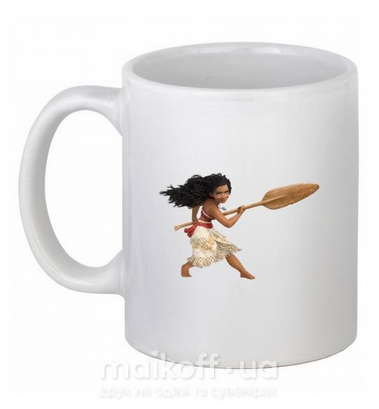 Чашка керамічна Moana Білий фото