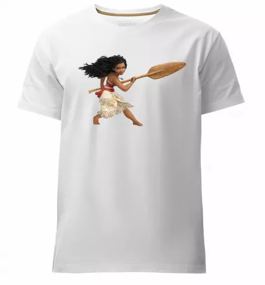 Чоловіча преміум футболка Moana Білий фото