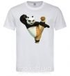Мужская футболка Kung Fu Panda Белый фото