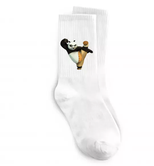 Носки Kung Fu Panda Белый фото