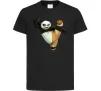 Детская футболка Kung Fu Panda Черный фото