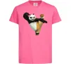 Детская футболка Kung Fu Panda Ярко-розовый фото