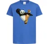 Детская футболка Kung Fu Panda Ярко-синий фото