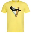 Чоловіча футболка Kung Fu Panda Лимонний Чоловіча футболка Kung Fu Panda Лимонний фото