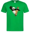 Чоловіча футболка Kung Fu Panda Зелений Чоловіча футболка Kung Fu Panda Зелений фото