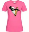 Жіноча футболка Kung Fu Panda Яскраво-рожевий фото