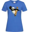 Жіноча футболка Kung Fu Panda Яскраво-синій фото