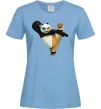Жіноча футболка Kung Fu Panda Блакитний фото