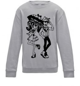 Детский Свитшот Monster couple Детский Свитшот Monster couple