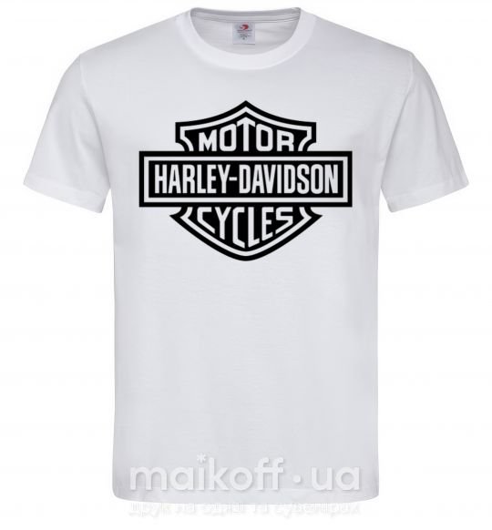 Чоловіча футболка Harley Davidson Білий фото
