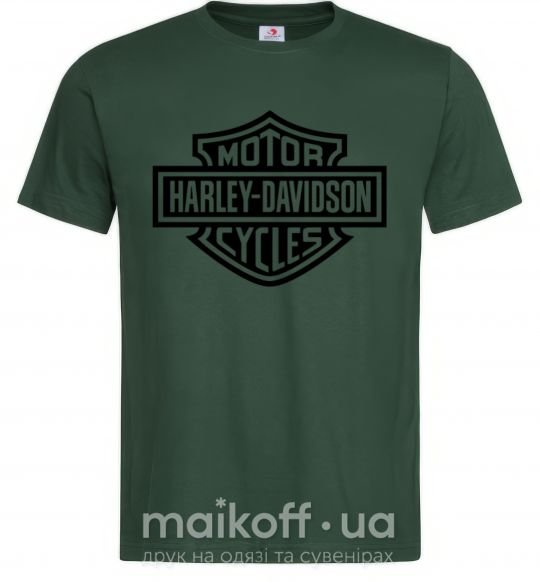 Мужская футболка Harley Davidson Темно-зеленый фото