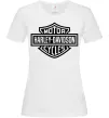 Женская футболка Harley Davidson Белый Женская футболка Harley Davidson Белый фото