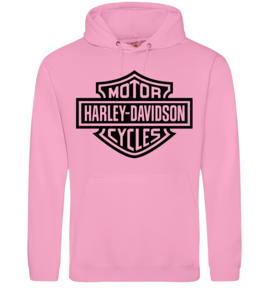 Чоловіча толстовка (худі) Harley Davidson Рожевий фото