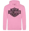 Чоловіча толстовка (худі) Harley Davidson Рожевий фото
