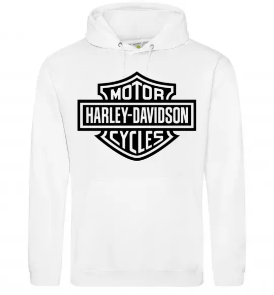 Жіноча толстовка (худі) Harley Davidson Білий фото