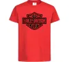 Детская футболка Harley Davidson Красный фото