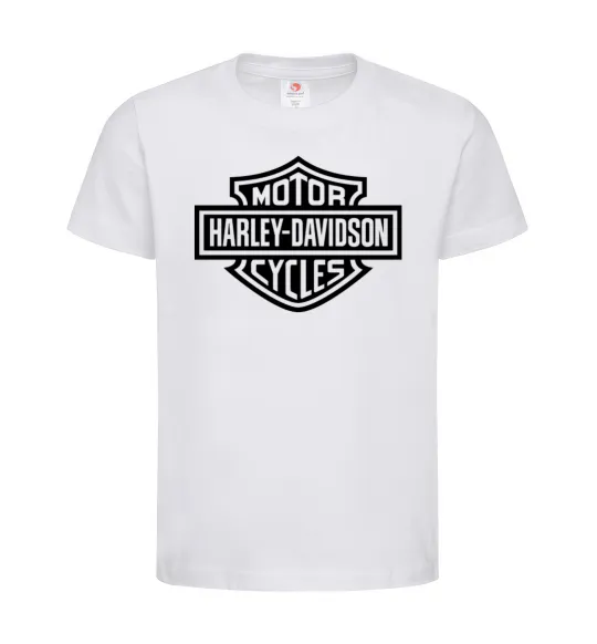 Дитяча футболка Harley Davidson Білий фото