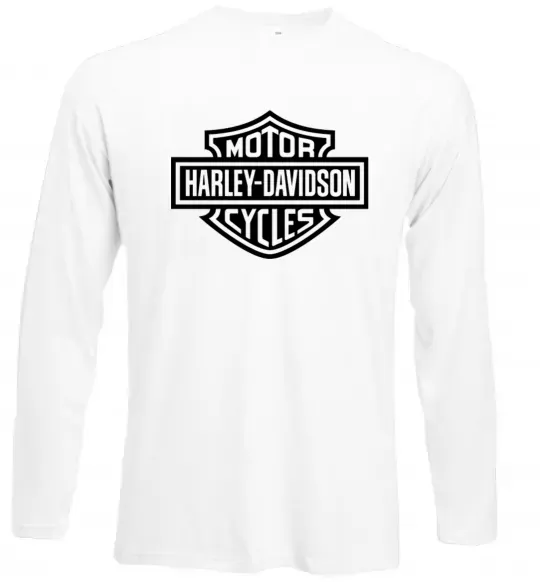 Лонгслів Harley Davidson Білий фото