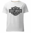 Чоловіча преміум футболка Harley Davidson Білий фото