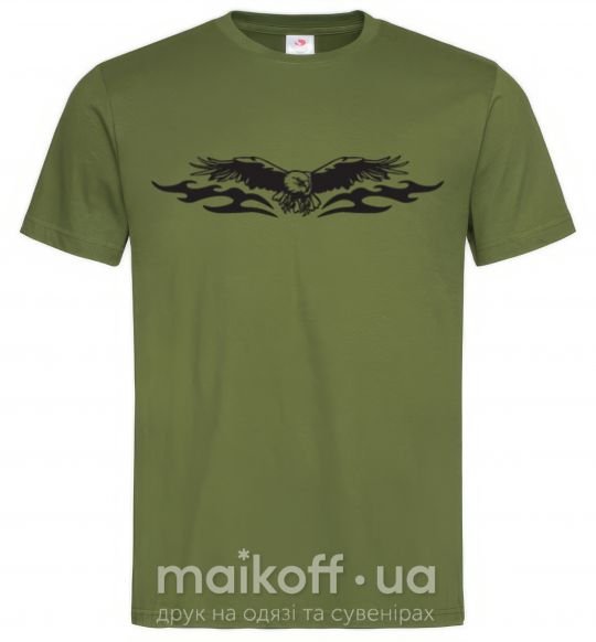 Мужская футболка Eagle Орёл Оливковый фото