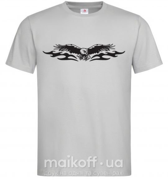 Мужская футболка Eagle Орёл Серый фото
