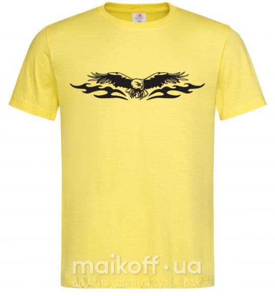 Мужская футболка Eagle Орёл Лимонный фото