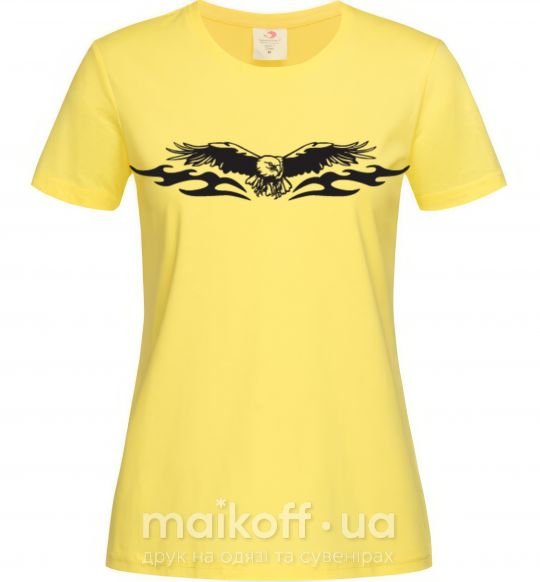 Жіноча футболка Eagle Орёл Лимонний фото
