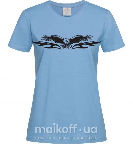 Жіноча футболка Eagle Орёл Блакитний фото