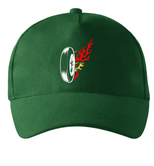 Кепка Fire wheel Темно-зелений фото