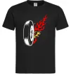 Чоловіча футболка Fire wheel Чорний Чоловіча футболка Fire wheel Чорний фото
