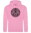 Женская толстовка (худи) Емблема вовк Розовый фото