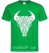Мужская футболка Bull Зеленый фото