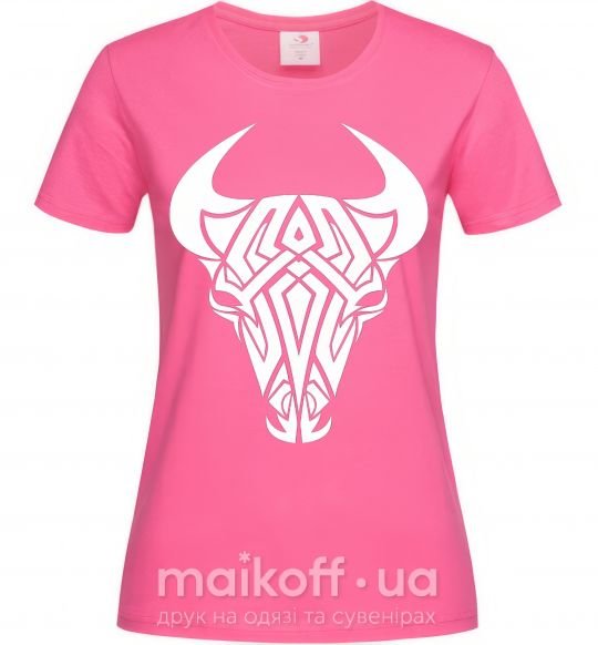 Жіноча футболка Bull Яскраво-рожевий фото